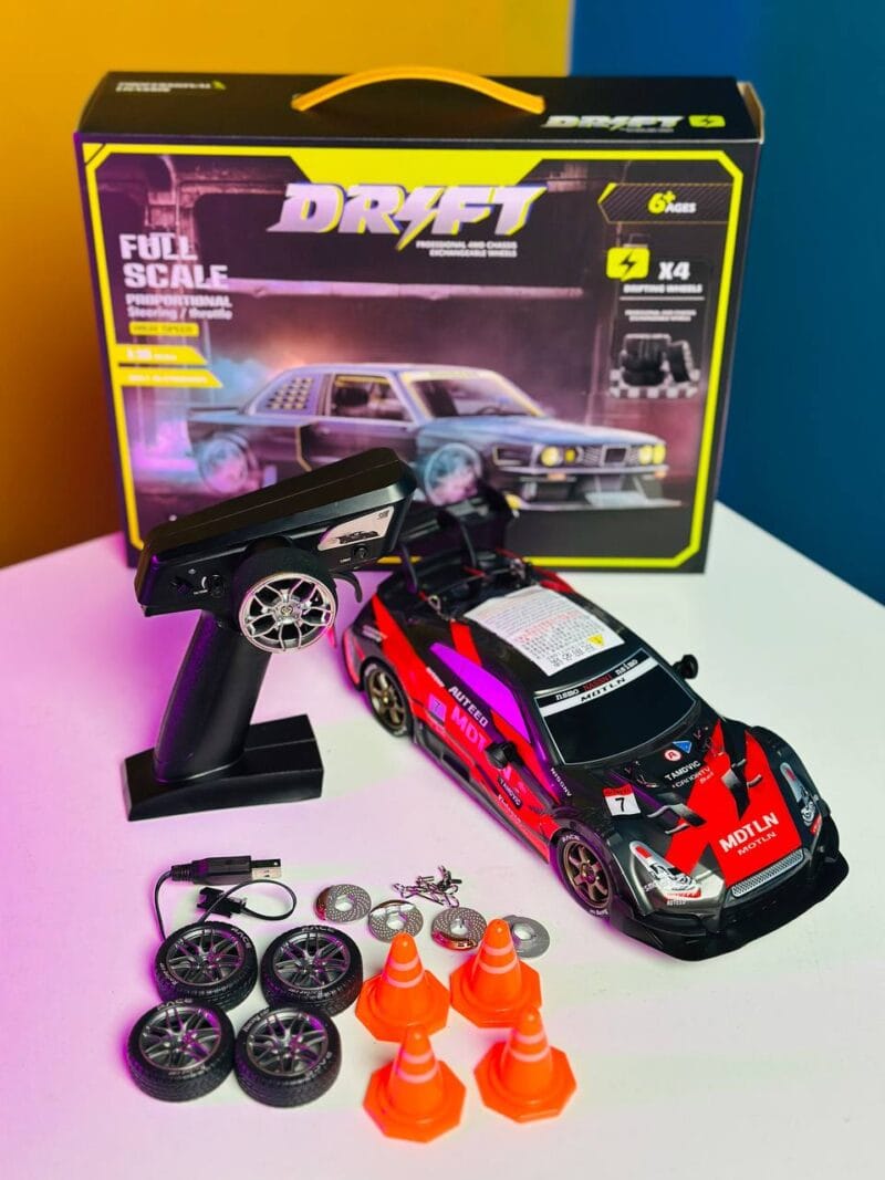 Remote Control RC Drift Sports Car – Red