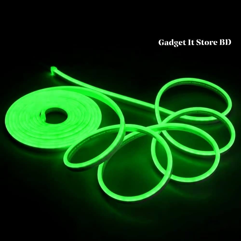 GearUP NEON LED Strip Light (5M, Green Color)