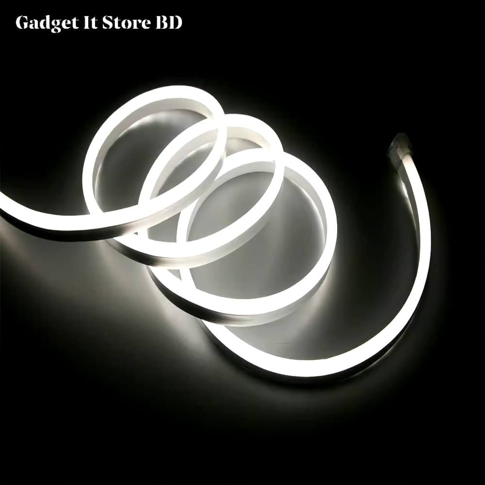 GearUP NEON LED Strip Light (5M, White Color)