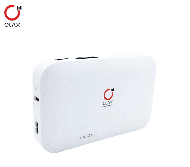 OLAX POE D8 Smart UPS DC 5V 9V 12V ALL IN ONE 20000mah 24W Portable Router UPS
