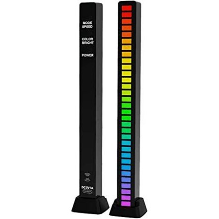 RGB Rechargeable Rhythm Light With Voice-Activated Pickup (D8-32) – Without App